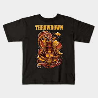 THROWDOWN MERCH VTG Kids T-Shirt